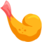Fried Shrimp emoji on Messenger